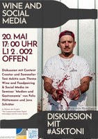 Diskussion Wein und Social Media mit Toni Askitis