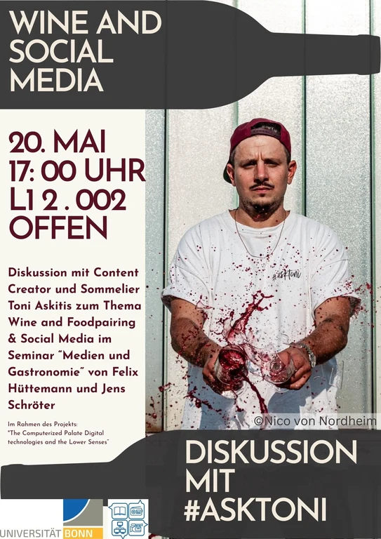 Diskussion Wein und Social Media mit Toni Askitis