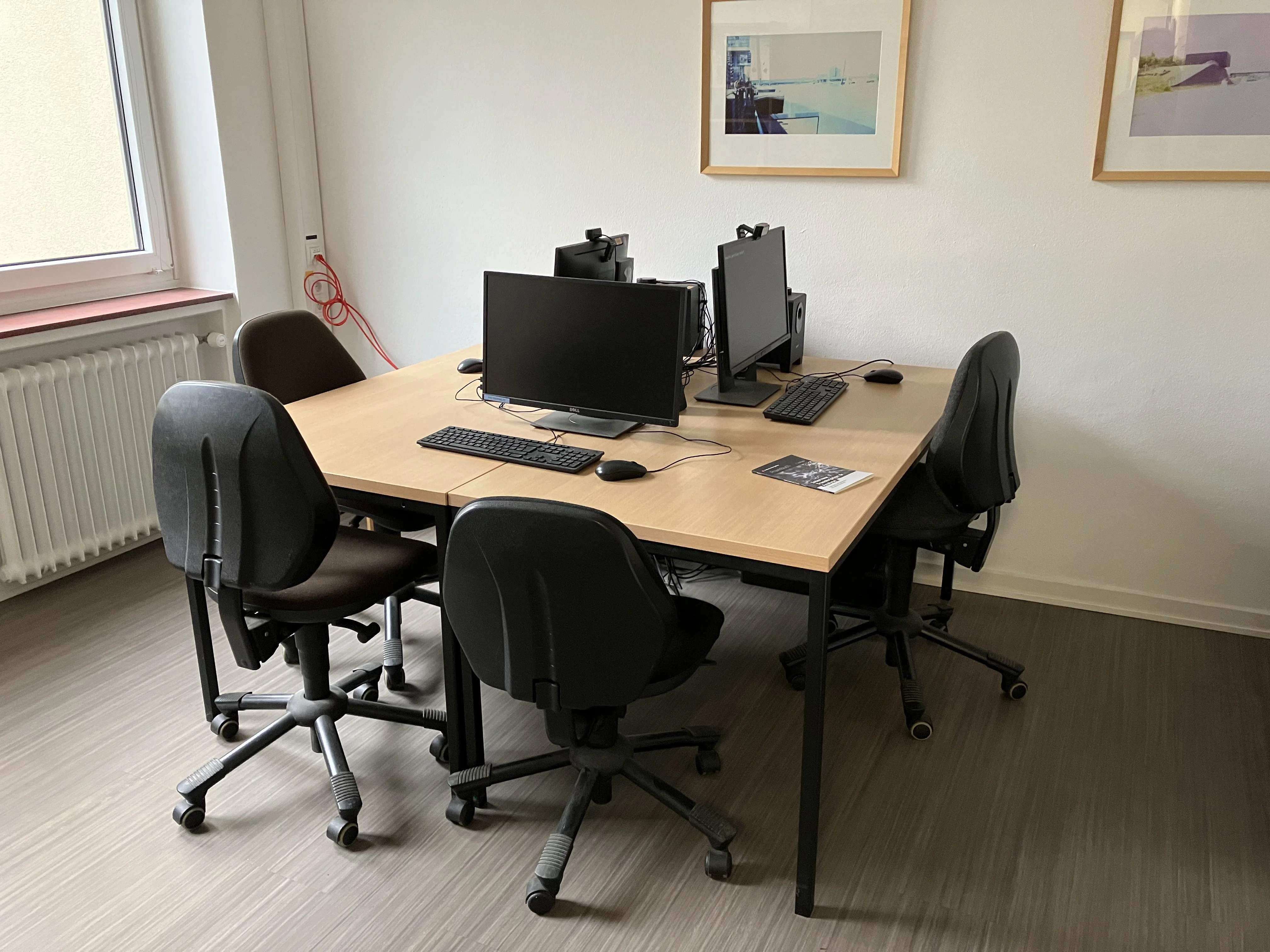 Medienlabor Arbeitsplätze